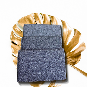 Charcoal Infused Exfoliating Bath Sponge (various shapes)